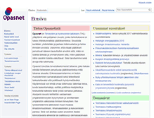 Tablet Screenshot of fi.opasnet.org